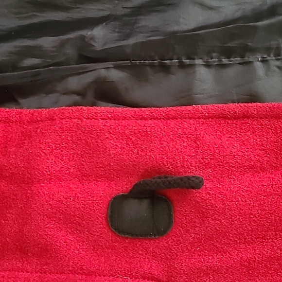 XXI Red Wool Blend Winter Coat With Toggles. -Size S - Picture 6 of 7